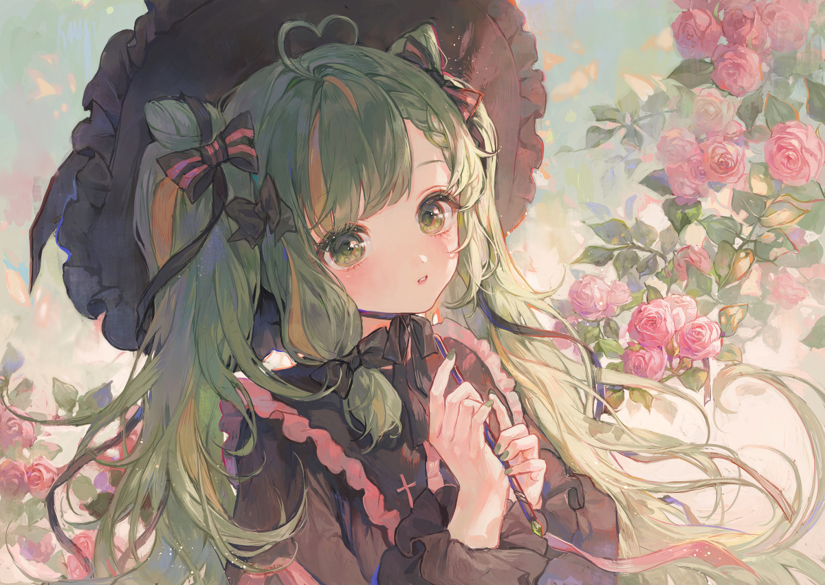 This is a pixiv picture whose title is Matcha.