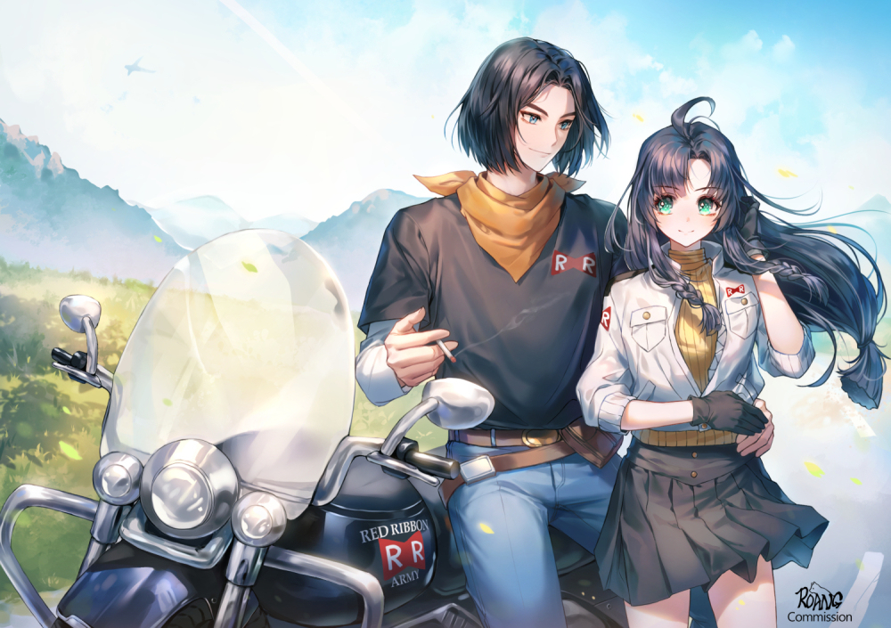 This is a pixiv picture whose title is COMMISSION.