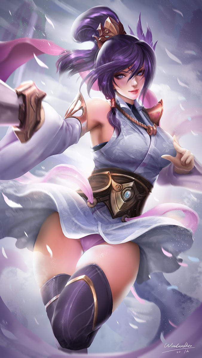 This is a pixiv picture whose title is Soaring sword fiora！.