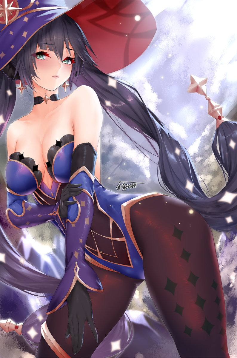 This is a pixiv picture whose title is モナちゃん.
