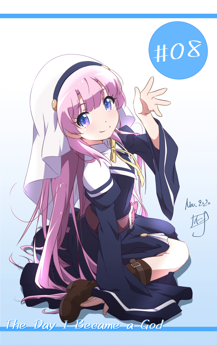 This is a pixiv picture whose title is 神様になった日_08.