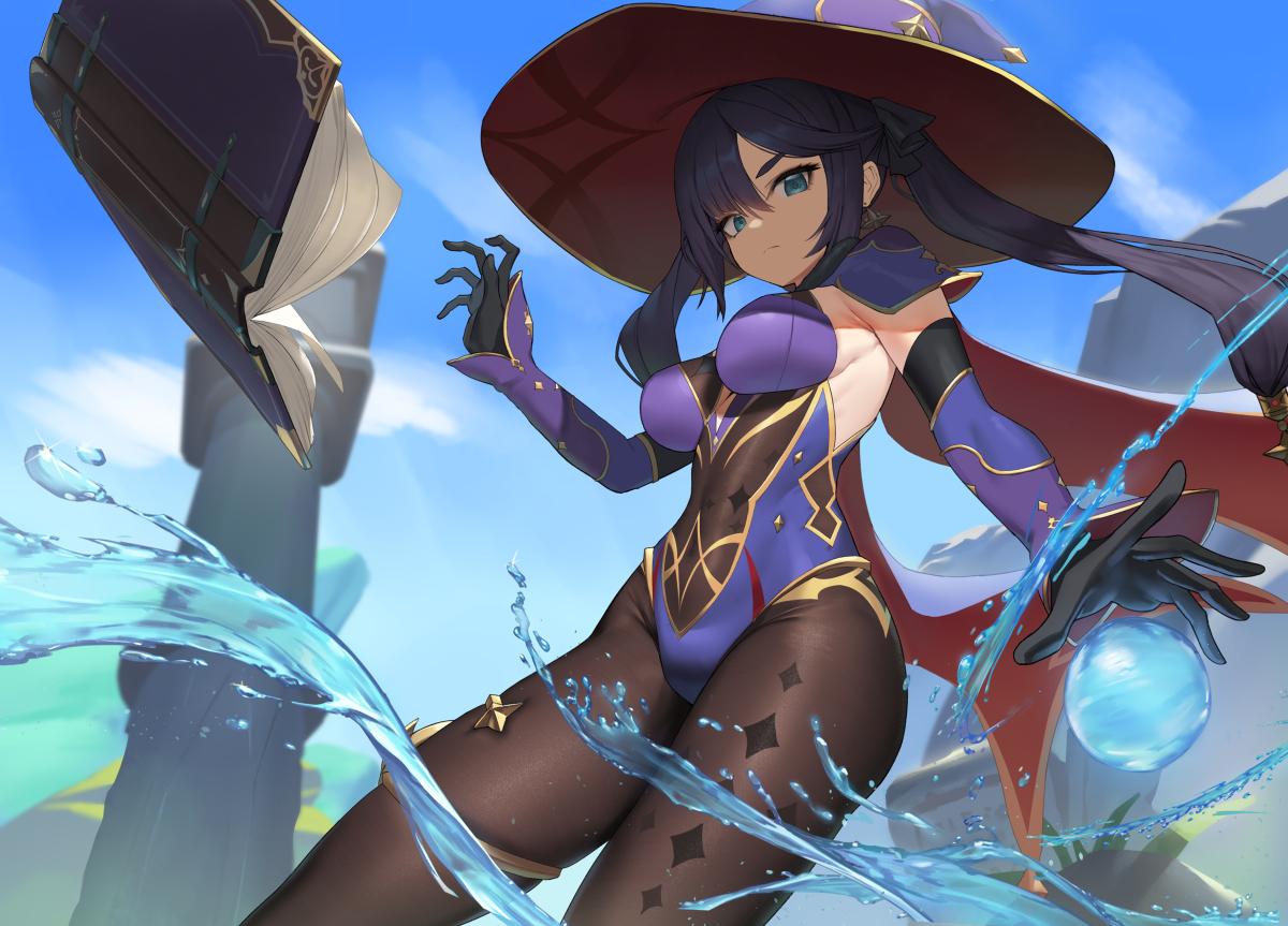 This is a pixiv picture whose title is モナ(Mona).