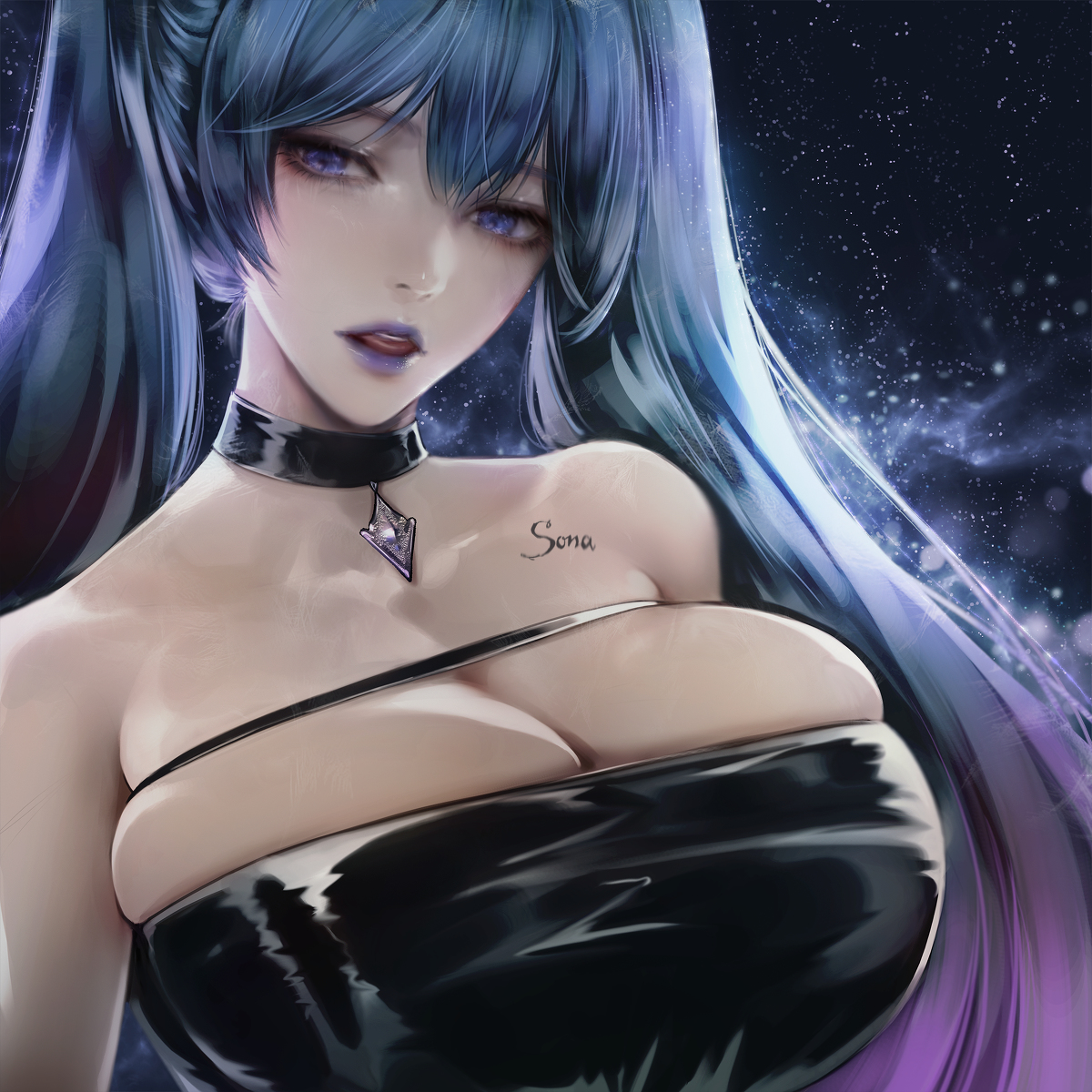 This is a pixiv picture whose title is Sona.