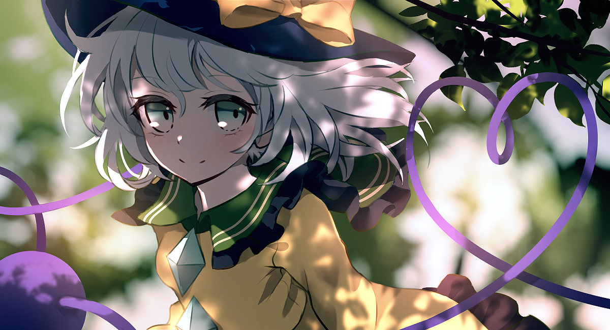 This is a pixiv picture whose title is 木漏れ日.