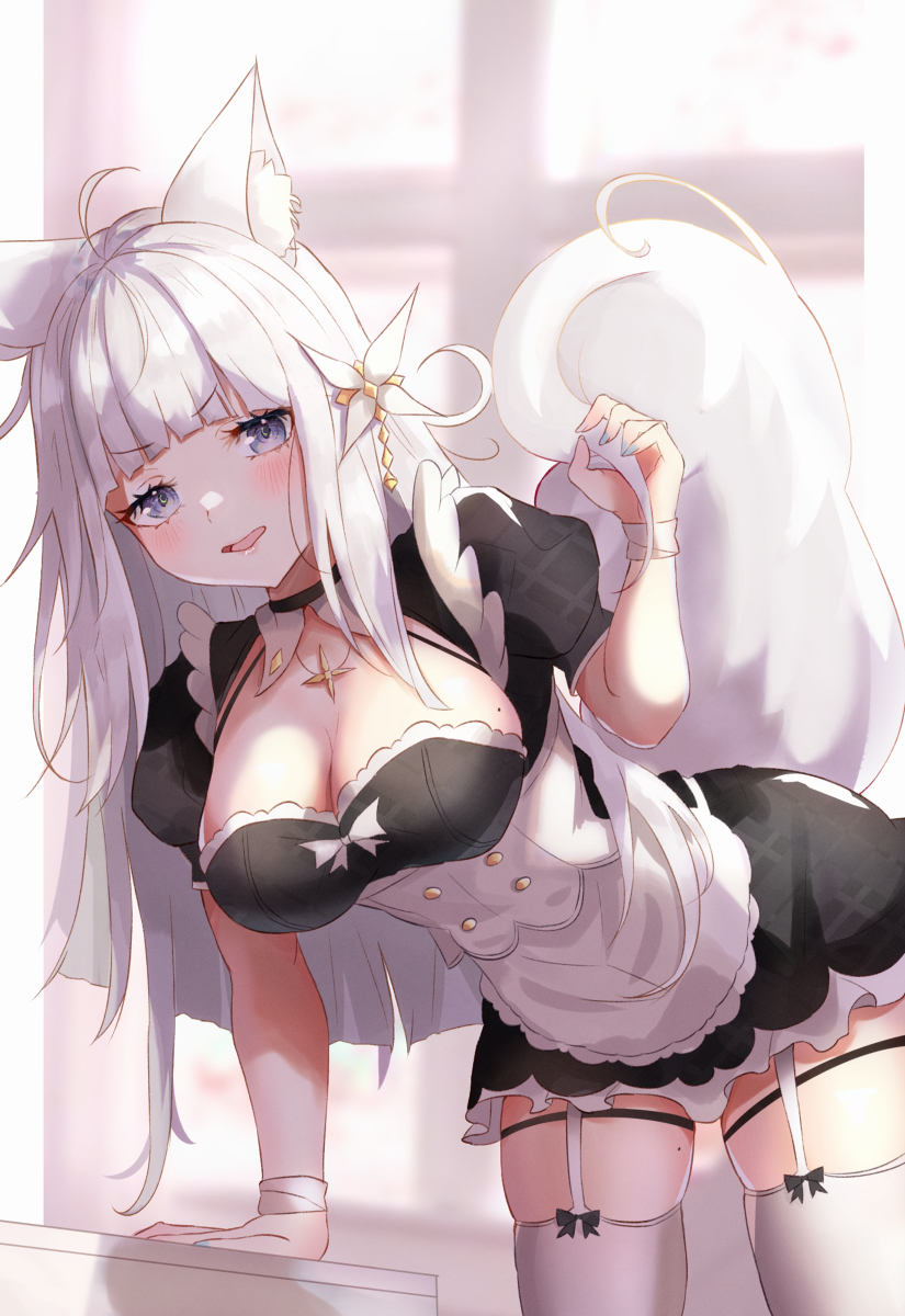 This is a pixiv picture whose title is もふ.
