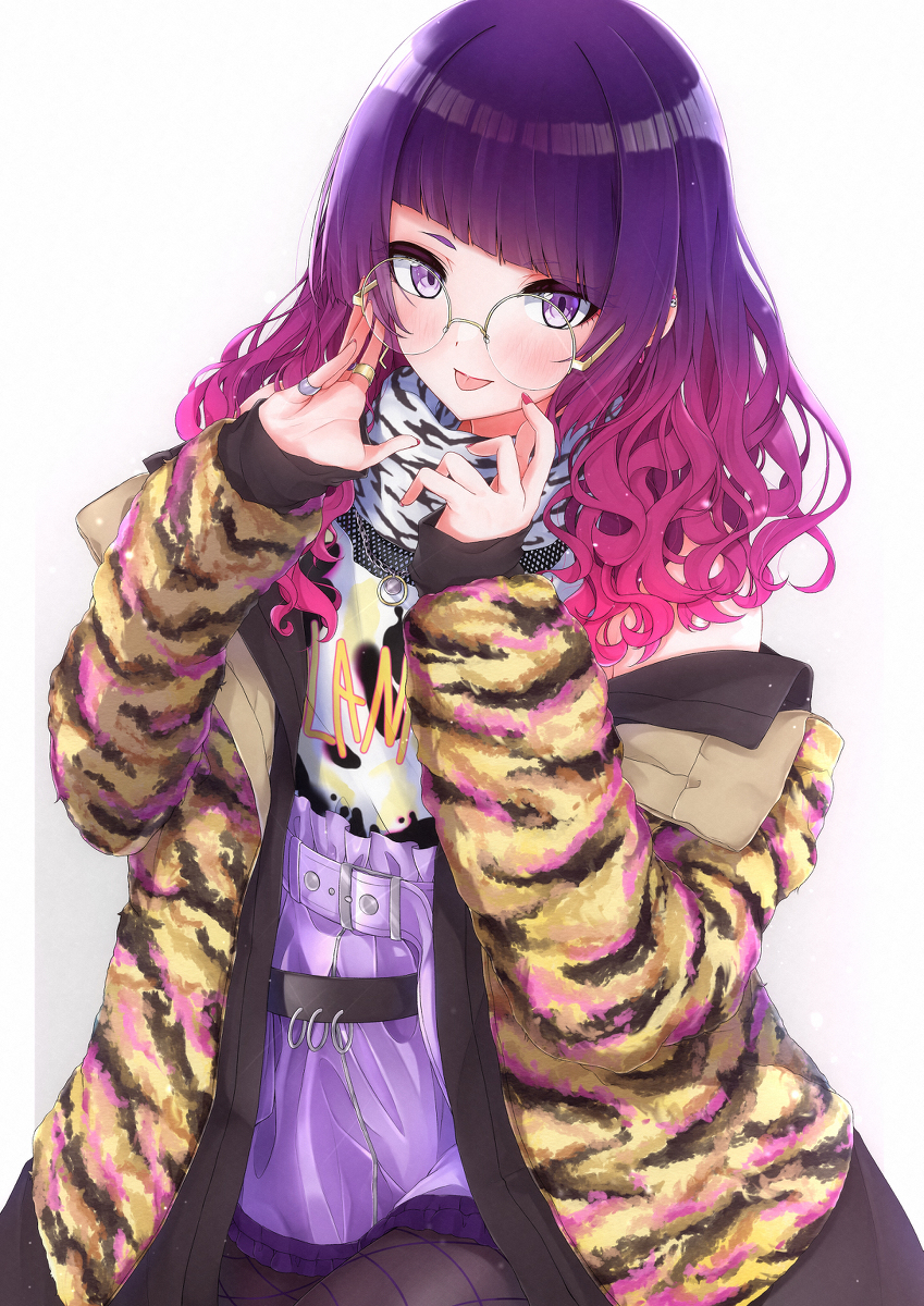 This is a pixiv picture whose title is おしゃれ摩美々.
