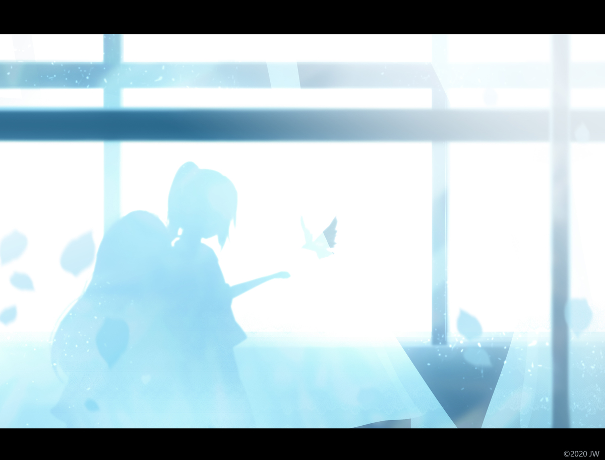 This is a pixiv picture whose title is リズと青い鳥.