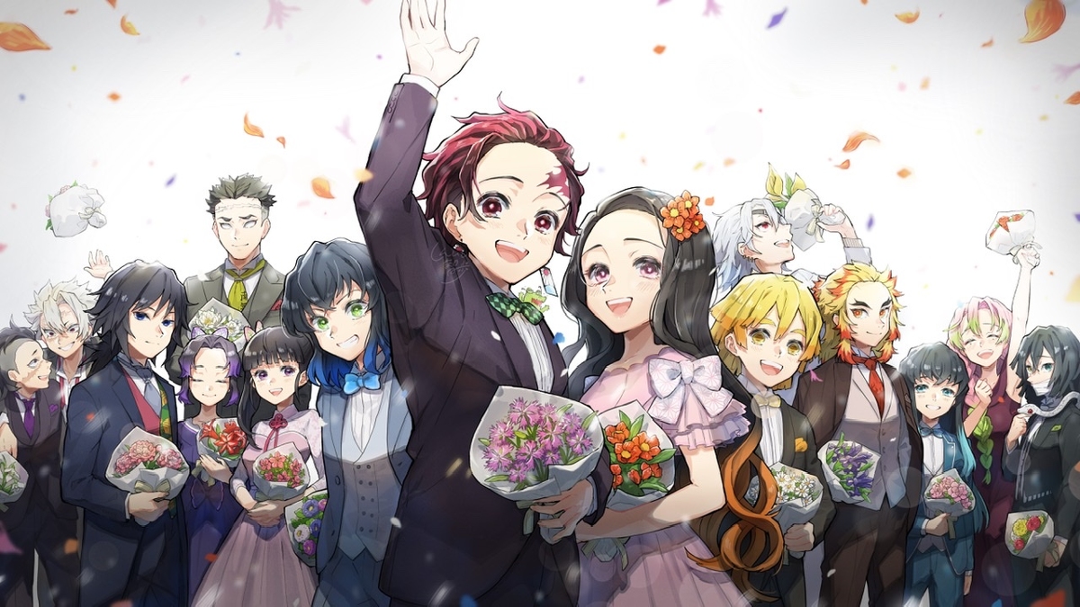 This is a pixiv picture whose title is 最終巻おめでとう💐.