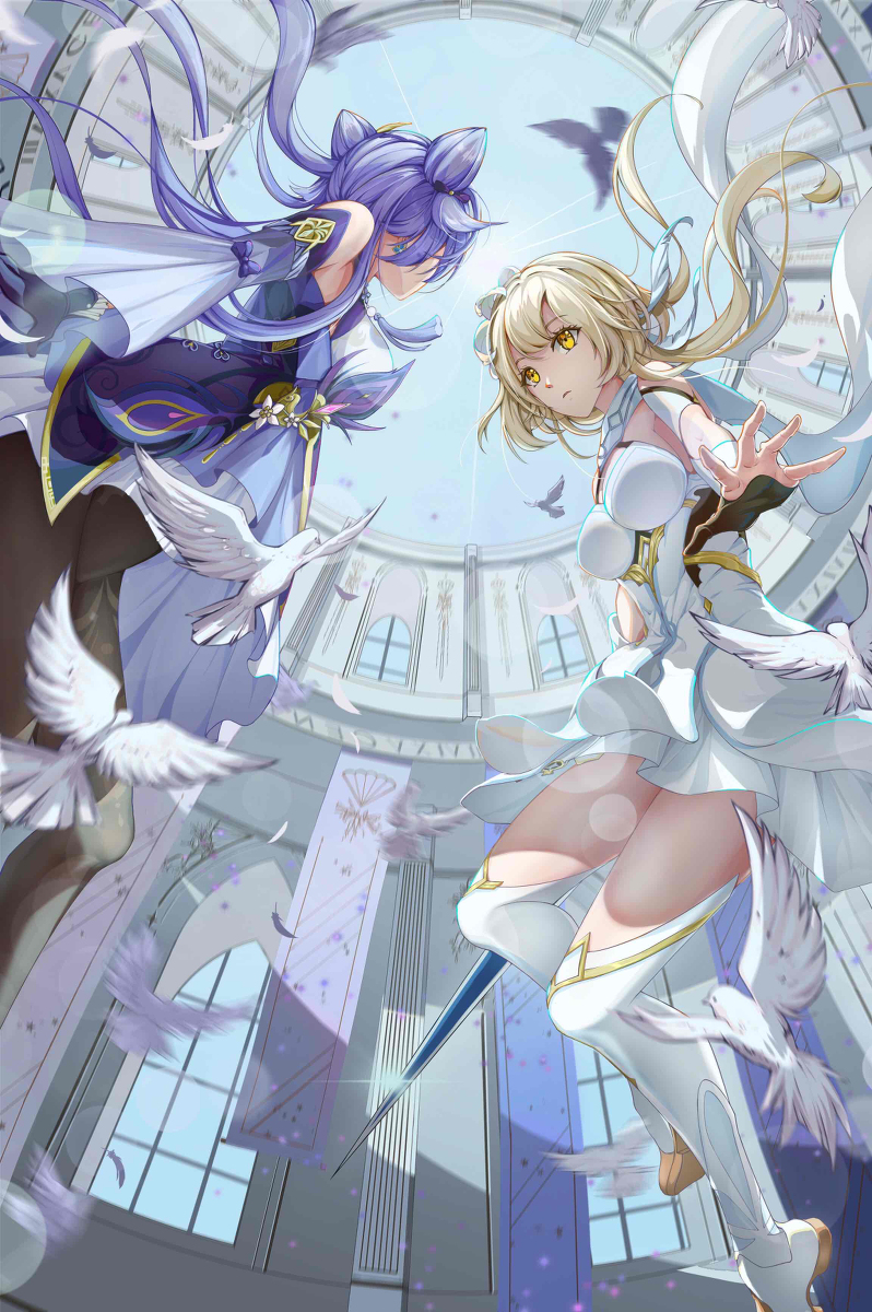 This is a pixiv picture whose title is 原神.