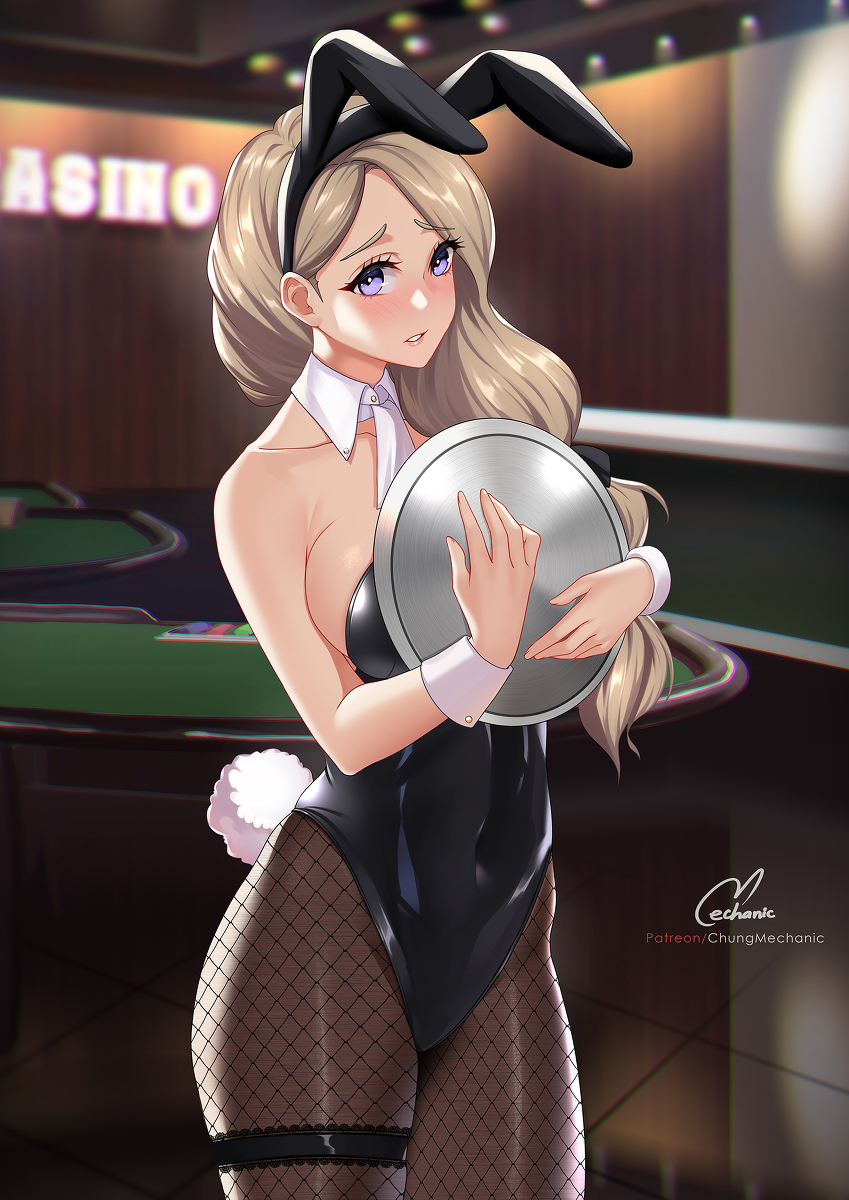 This is a pixiv picture whose title is Bunny Mercedes.