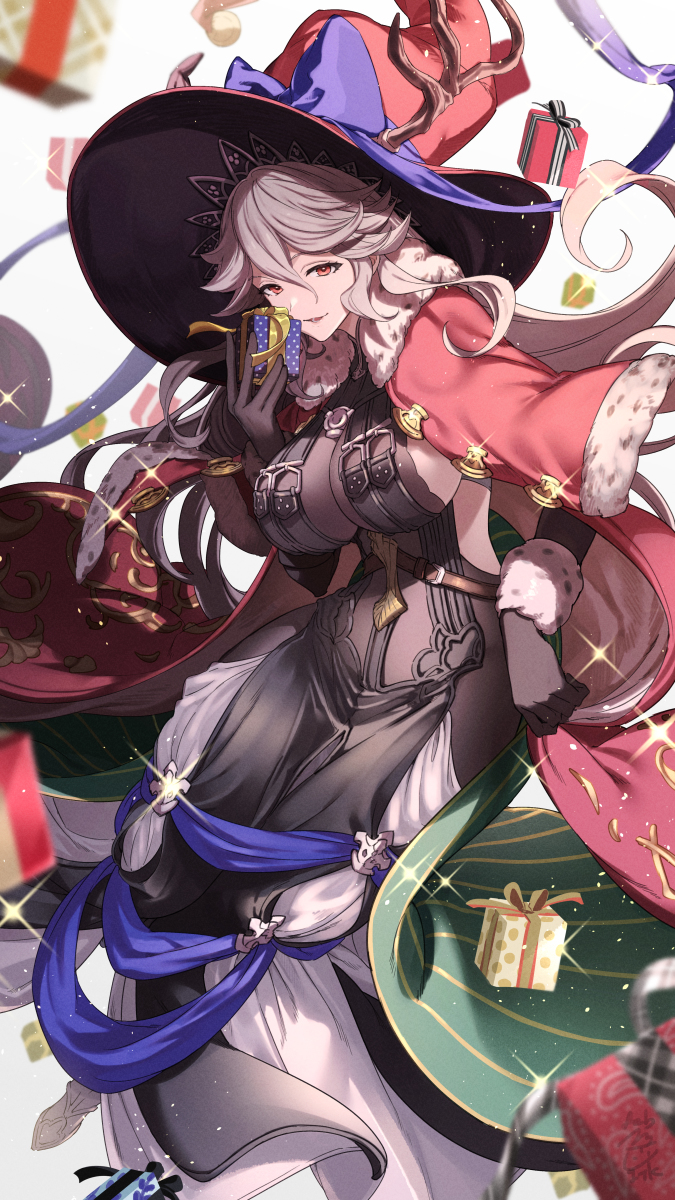 This is a pixiv picture whose title is クリスマスマギサ.