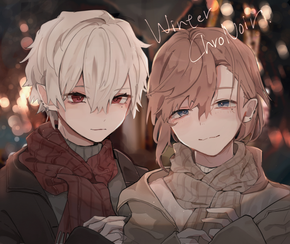 This is a pixiv picture whose title is 冬のわ.