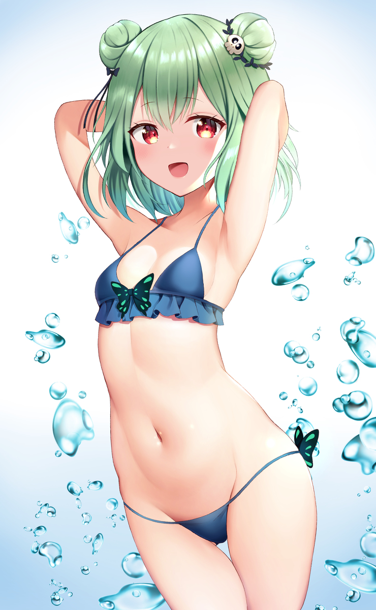 This is a pixiv picture whose title is 水着るしあちゃん.