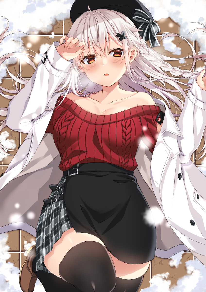 This is a pixiv picture whose title is 雪.