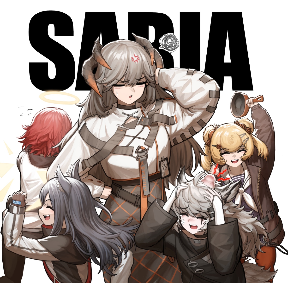 This is a pixiv picture whose title is Saria.