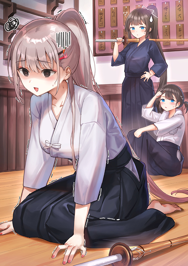 This is a pixiv picture whose title is か、帰りたいよ….