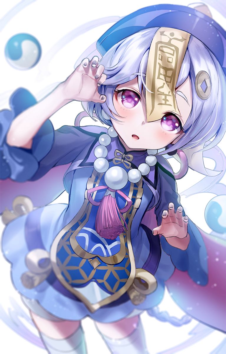 This is a pixiv picture whose title is 七七.