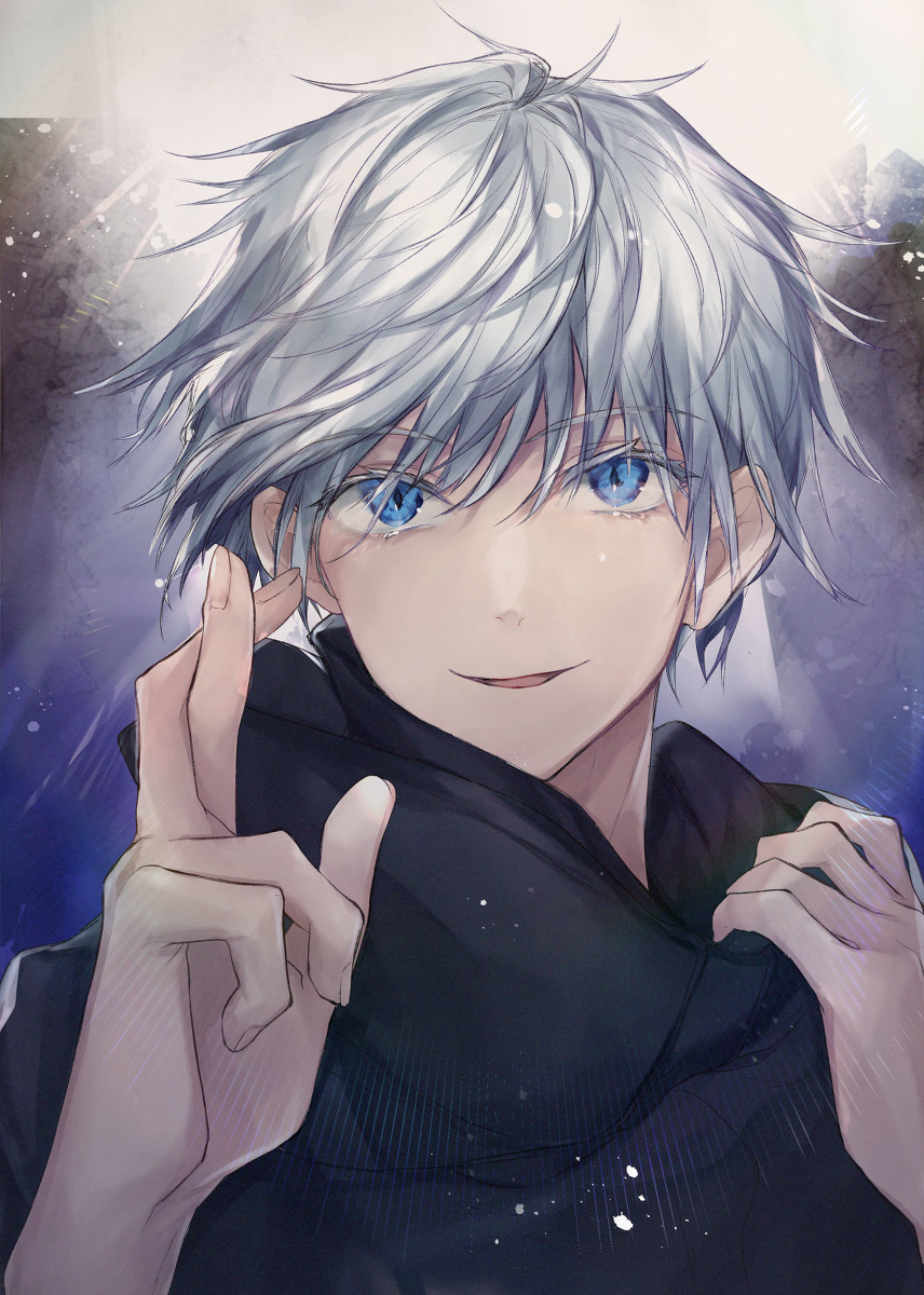 This is a pixiv picture whose title is 五条悟.