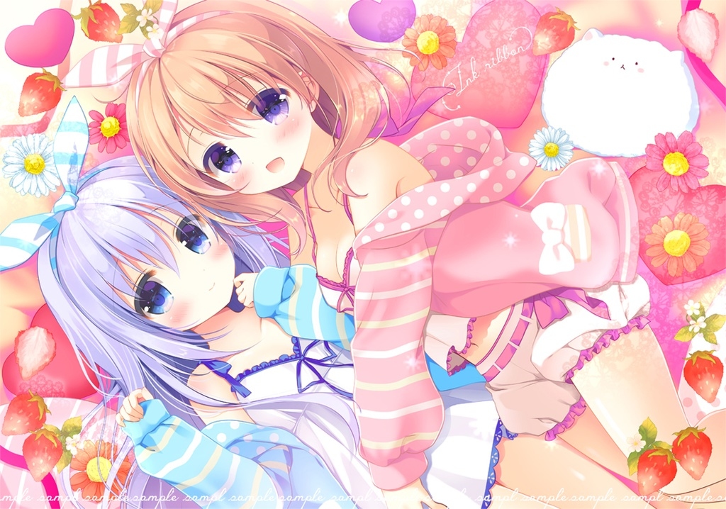 This is a pixiv picture whose title is ココチノ ぎゅー♡.