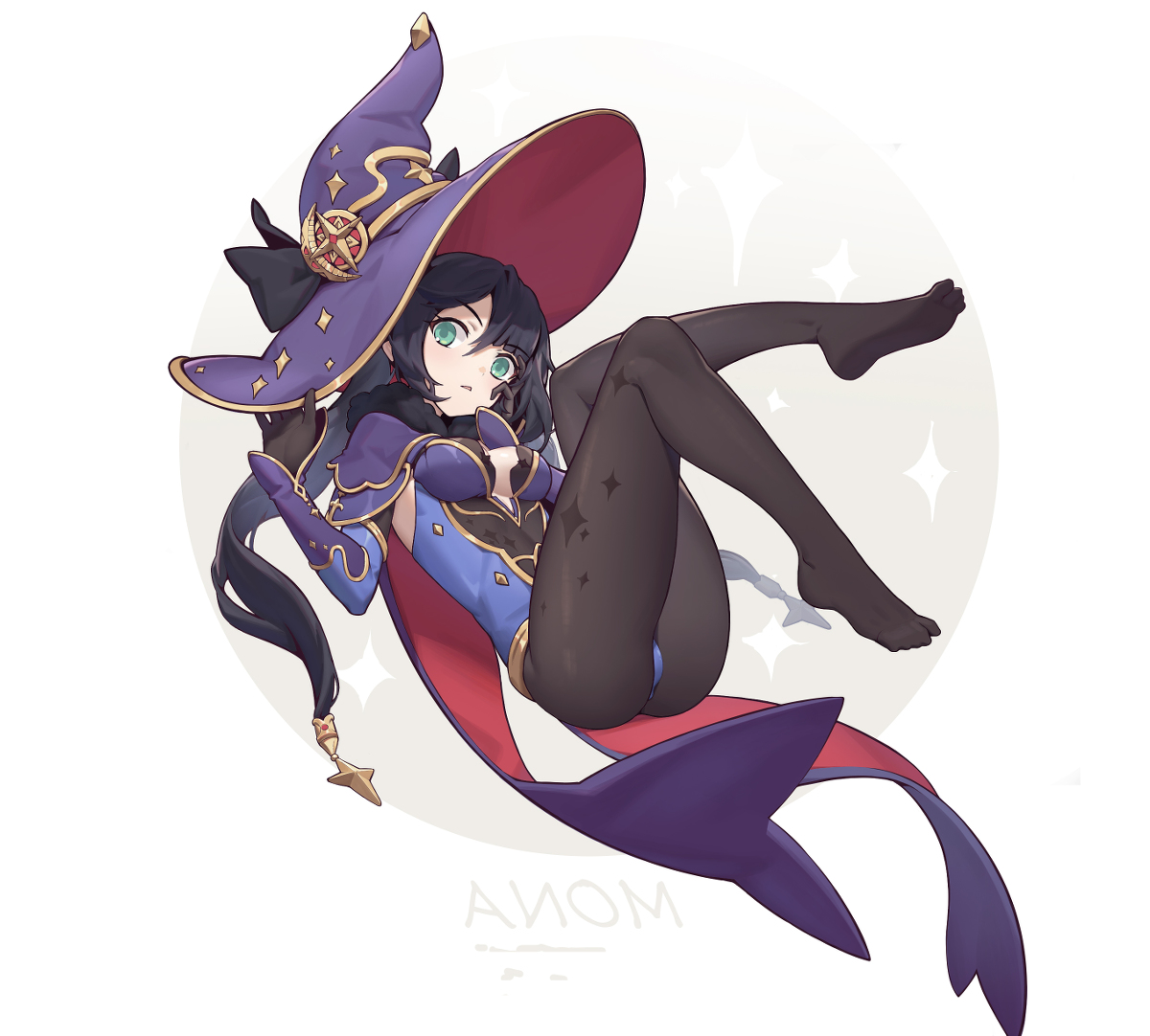 This is a pixiv picture whose title is モナ.