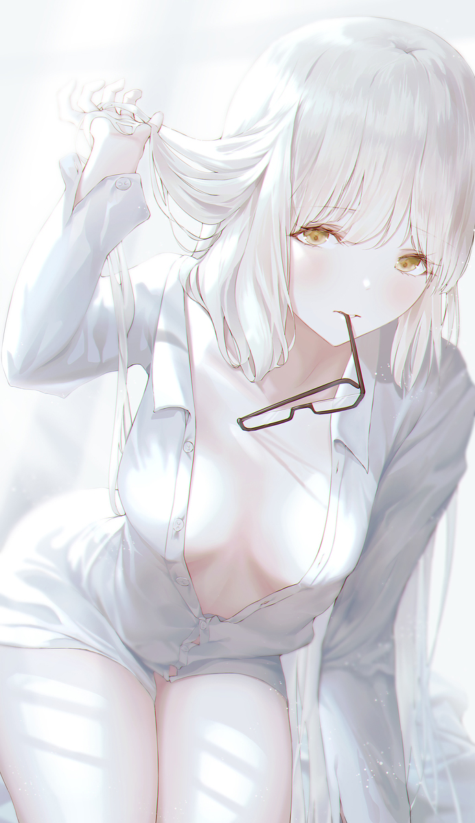This is a pixiv picture whose title is 起きた？.