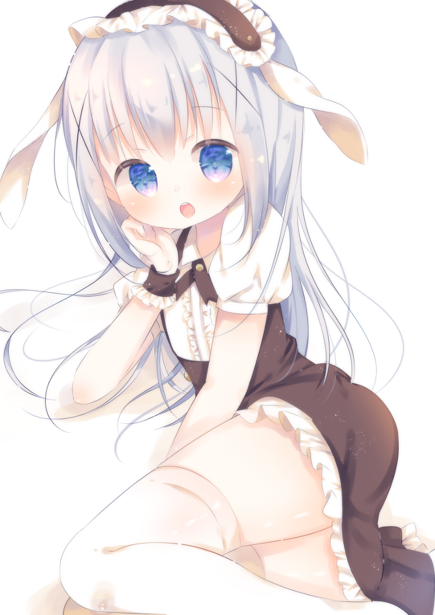 This is a pixiv picture whose title is フルールチノちゃん🐰.