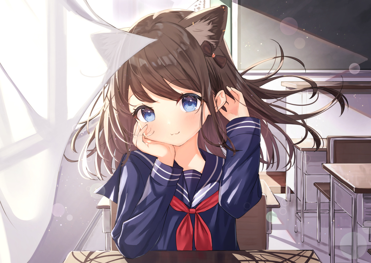 This is a pixiv picture whose title is 「あのね...」.