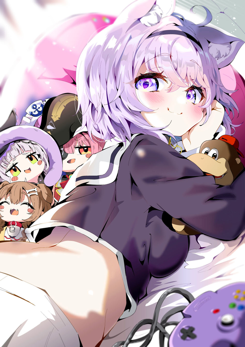 This is a pixiv picture whose title is おかゆん🍙.