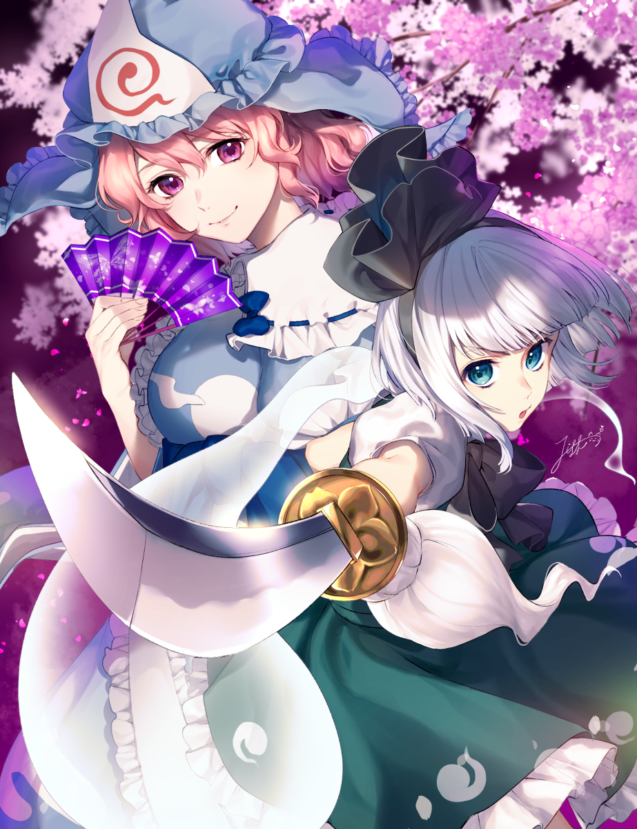 This is a pixiv picture whose title is 🌸.