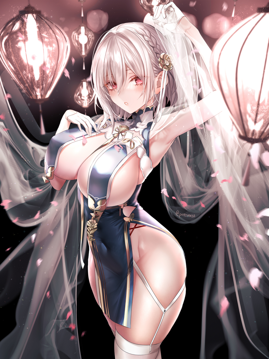 This is a pixiv picture whose title is 春節シリアス.