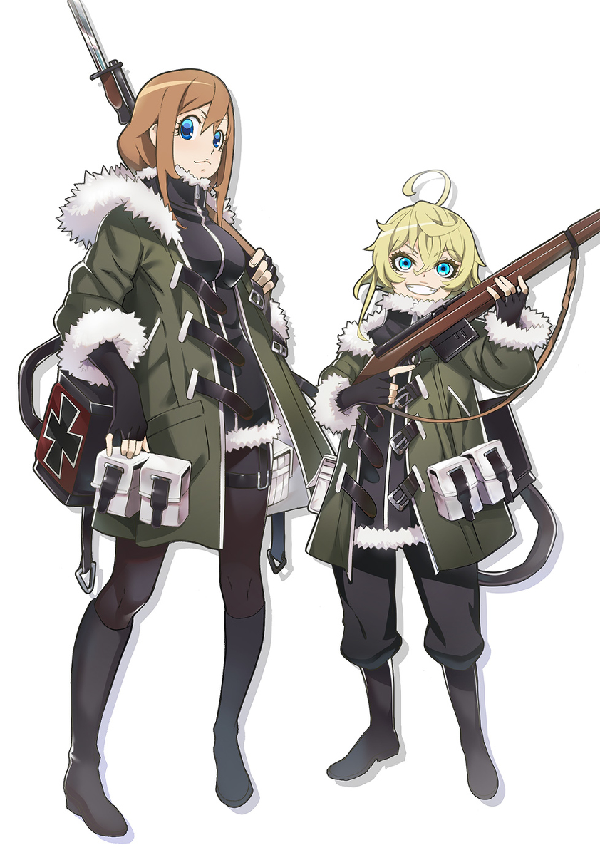 This is a pixiv picture whose title is ターニャとヴィーシャ.