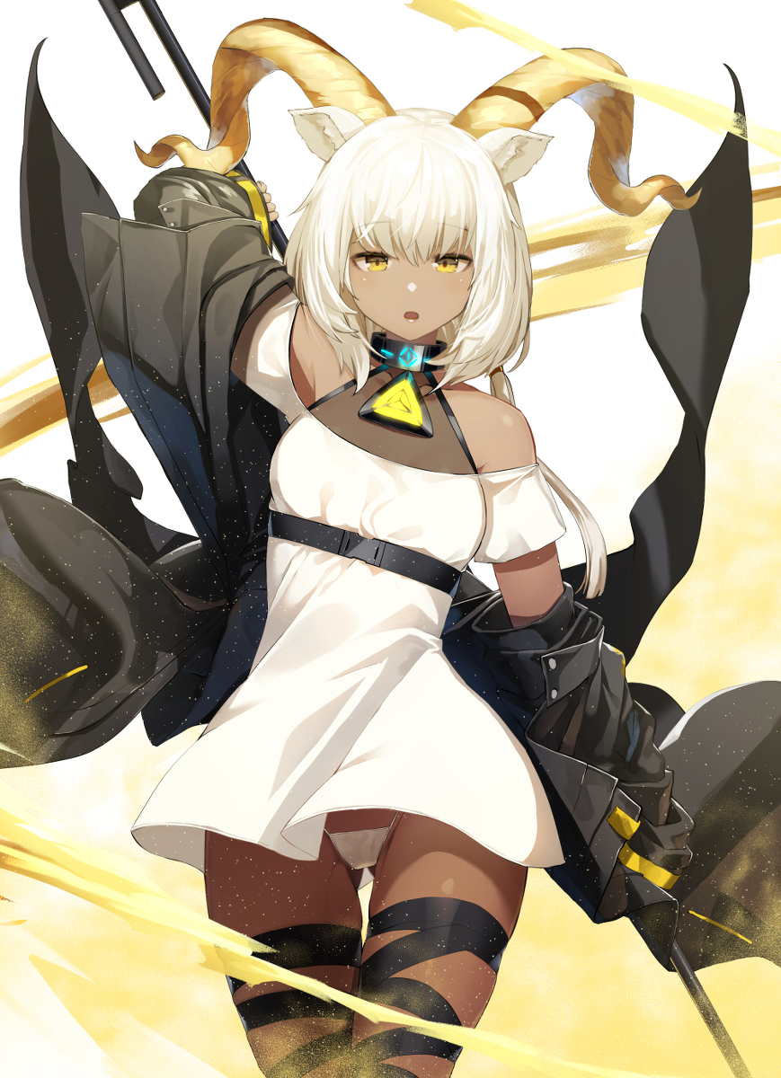 This is a pixiv picture whose title is 【アークナイツ】ビーズワクス.