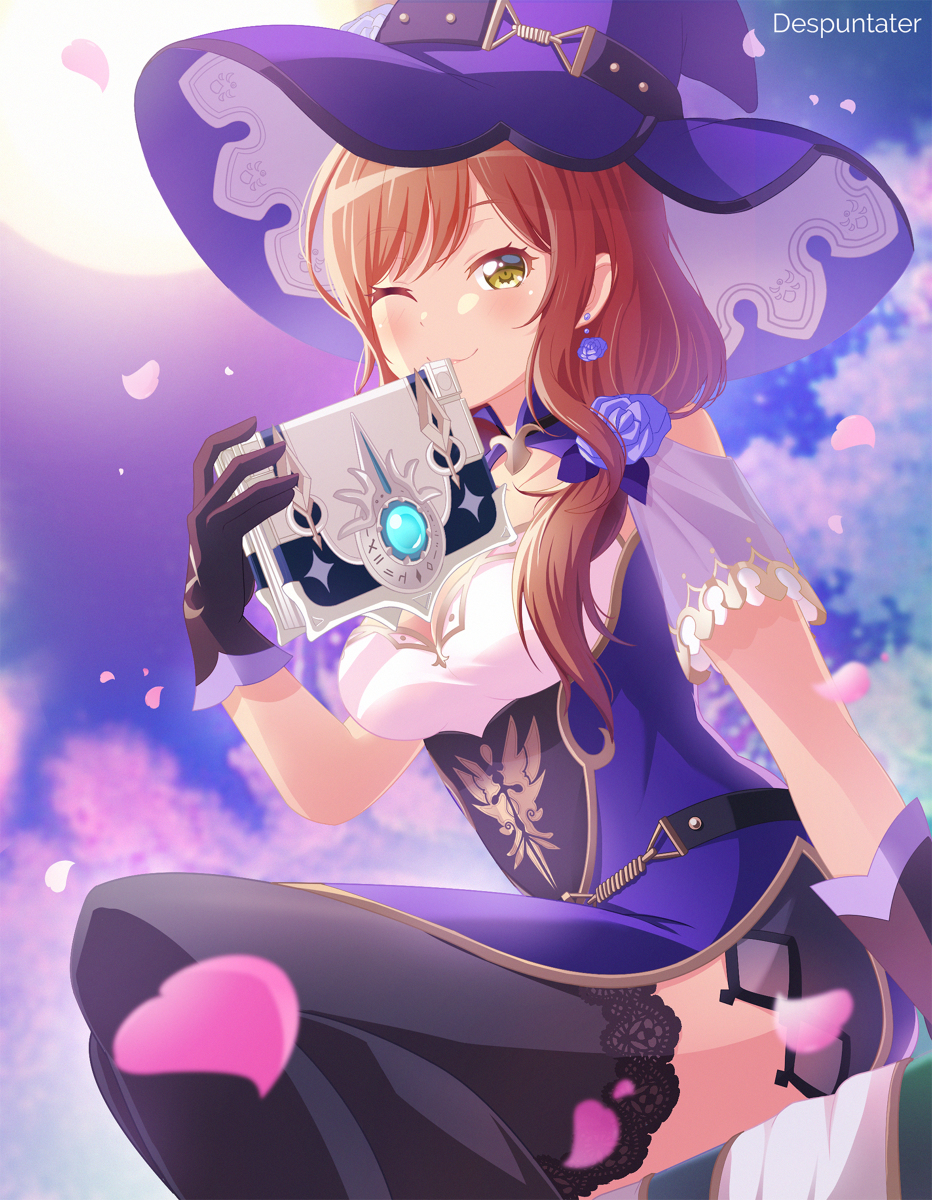 This is a pixiv picture whose title is Genshin X Bandori: Imai Lisa.