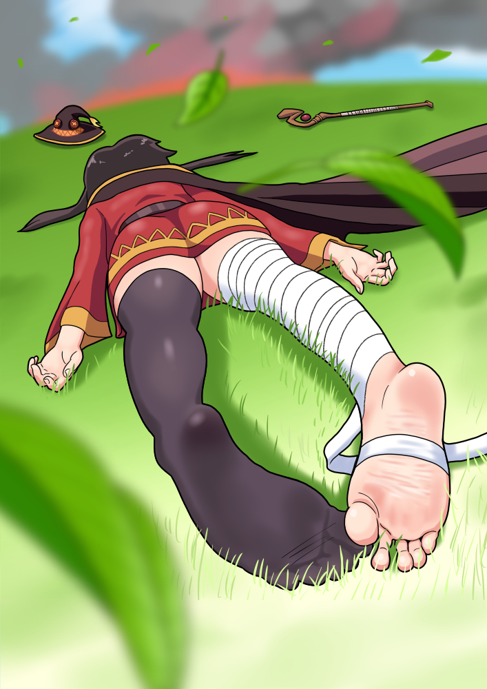 This is a pixiv picture whose title is めぐみん.