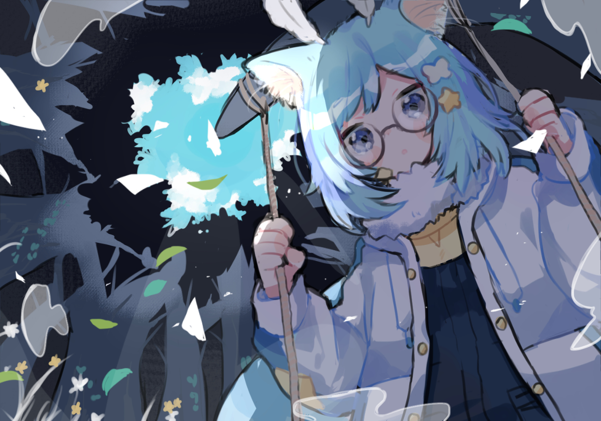 This is a pixiv picture whose title is commission.