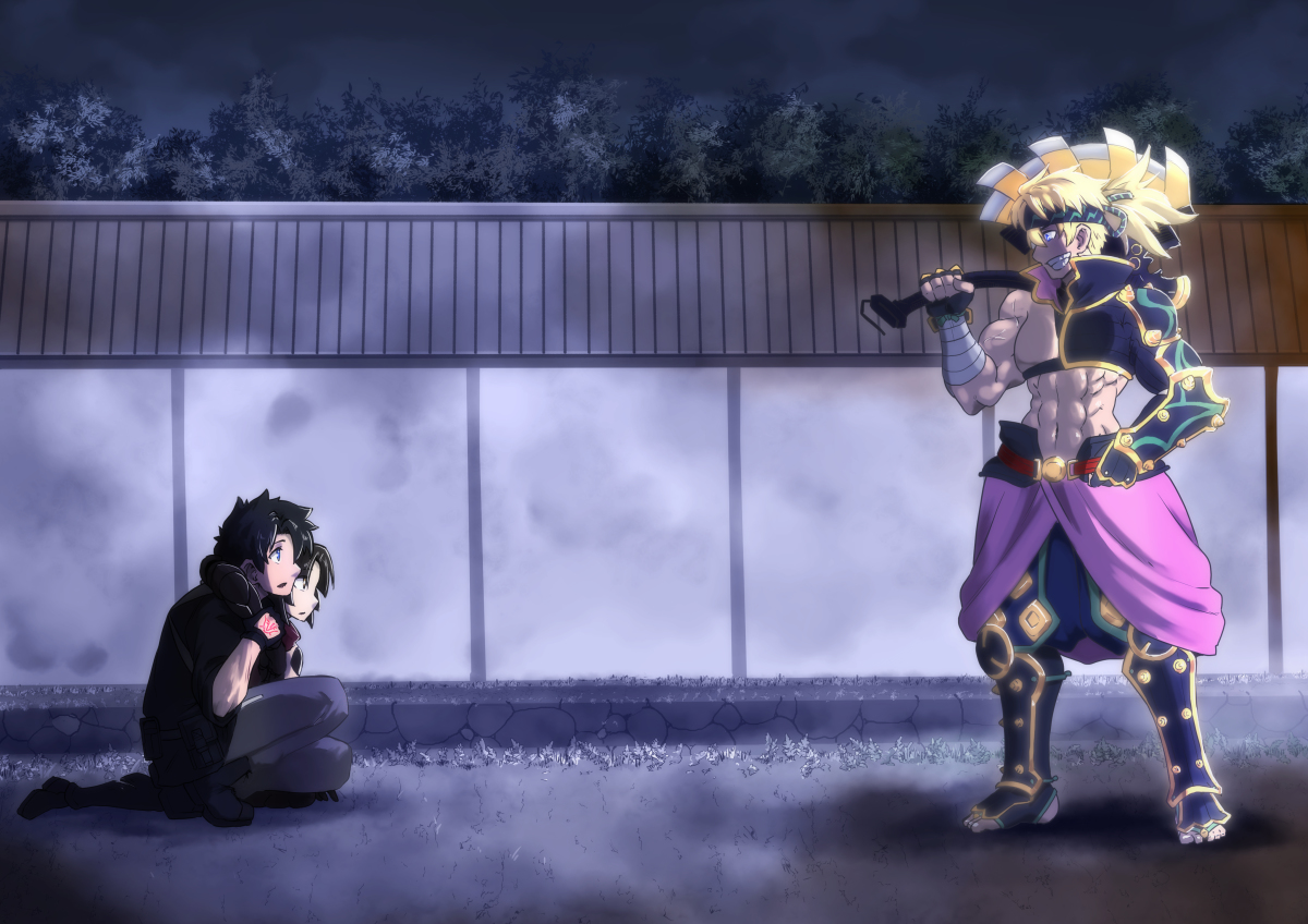 This is a pixiv picture whose title is ――オレが、味方になってやる。.