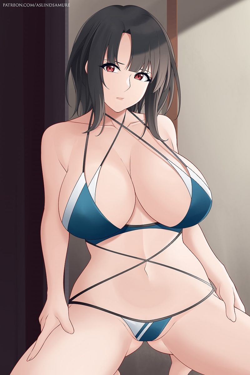 This is a pixiv picture whose title is Takao (Kancolle).