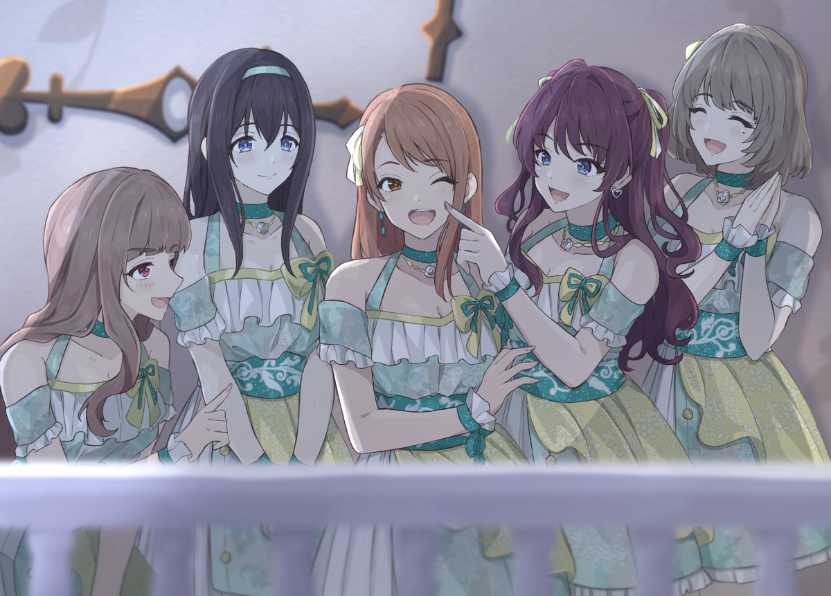 This is a pixiv picture whose title is 第9回シンデレラガール.