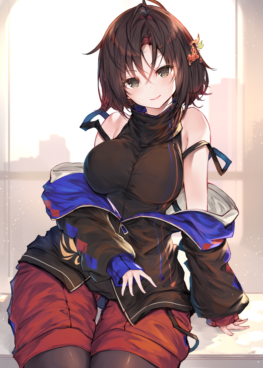 This is a pixiv picture whose title is 御園結唯さん.