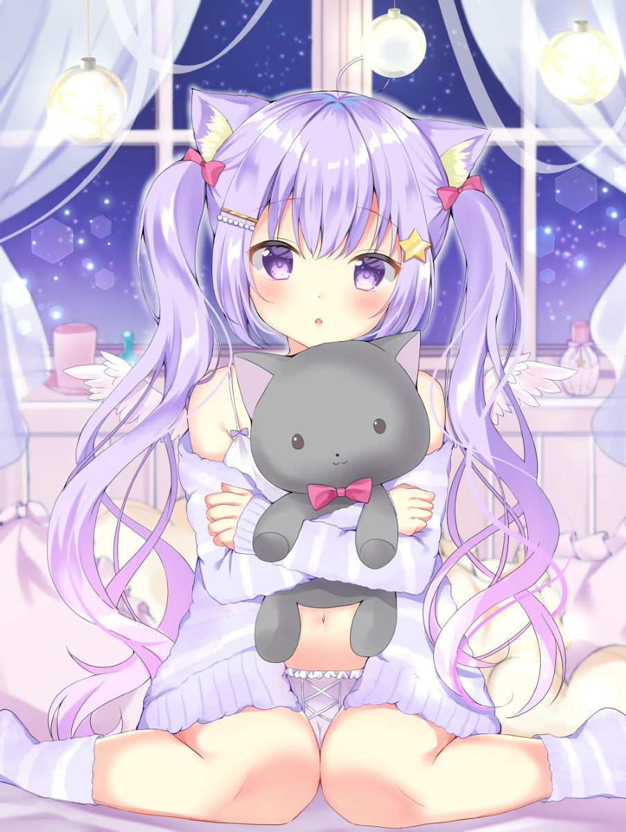 This is a pixiv picture whose title is ゆめかわねこ.