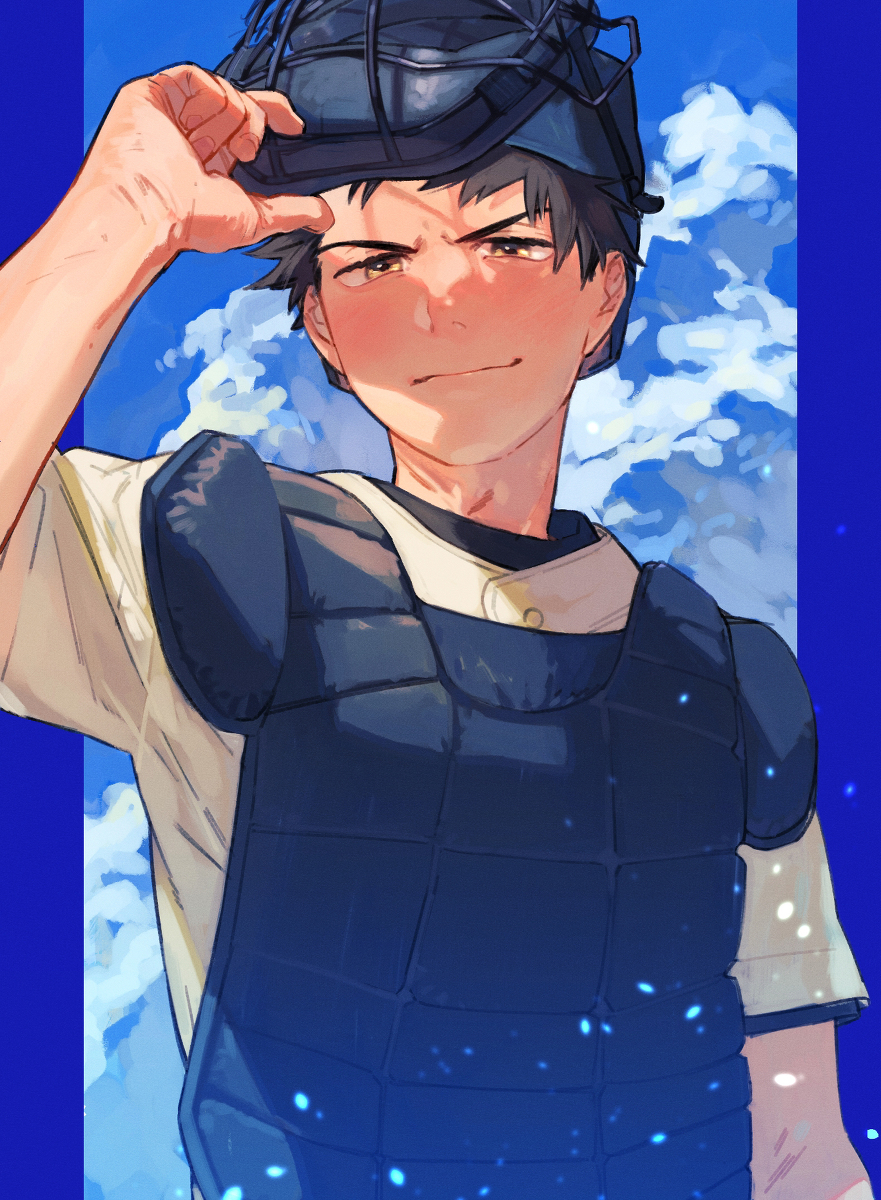 This is a pixiv picture whose title is 阿部誕2020.