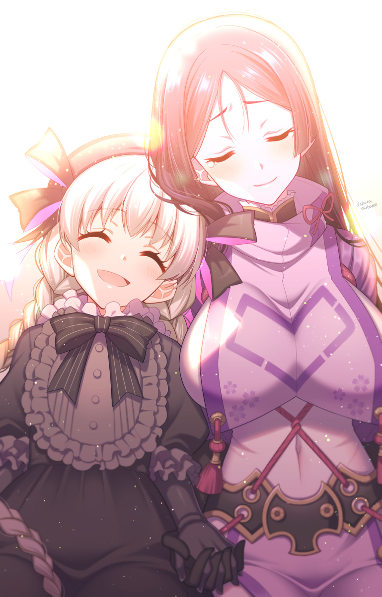 This is a pixiv picture whose title is ずっとずっと、お友達よ.