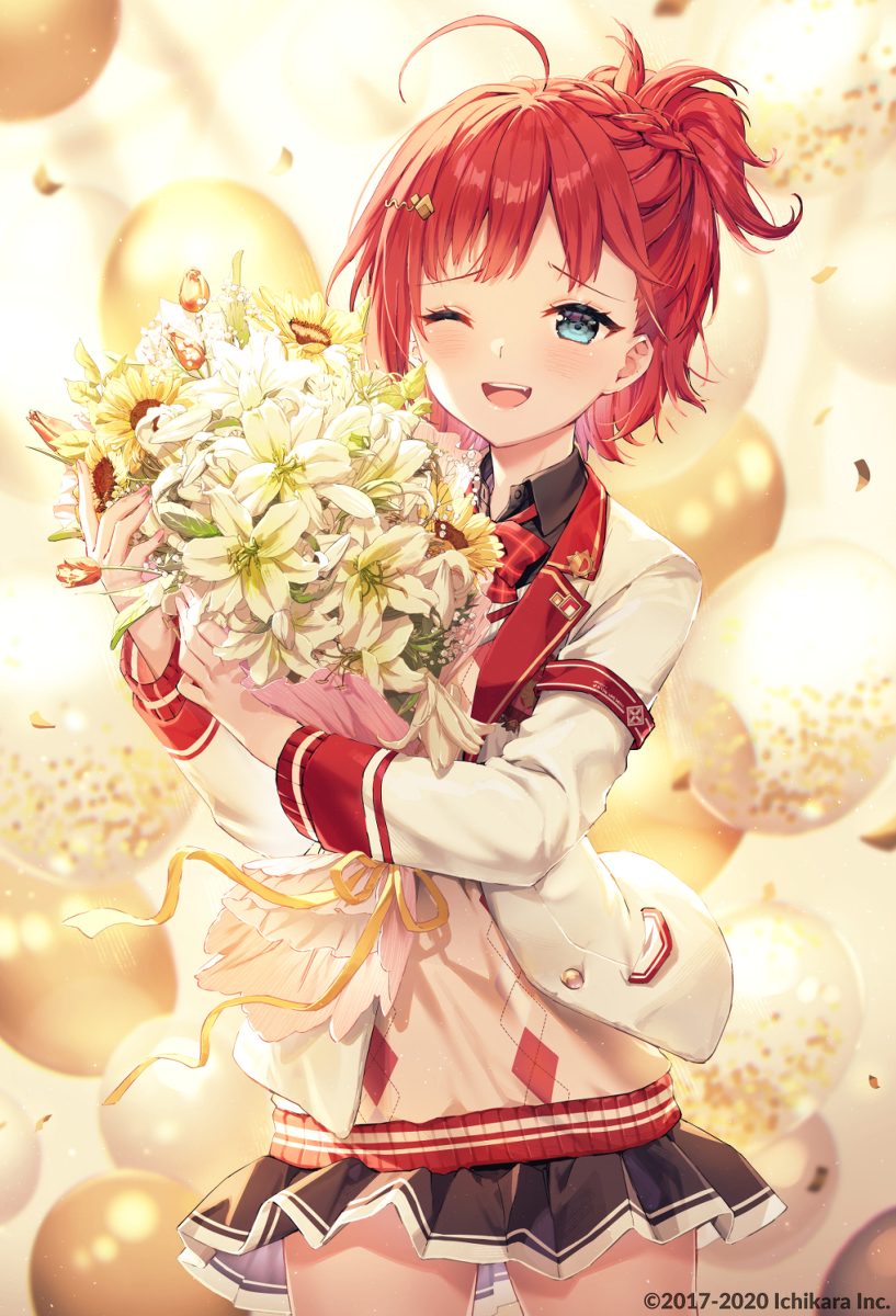 This is a pixiv picture whose title is 朝日南アカネ.