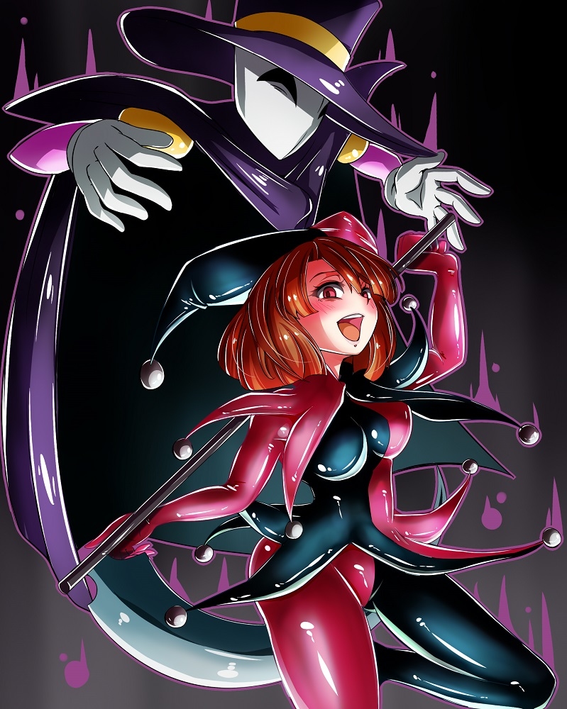 This is a pixiv picture whose title is VS催眠怪人　ピンクのその後.