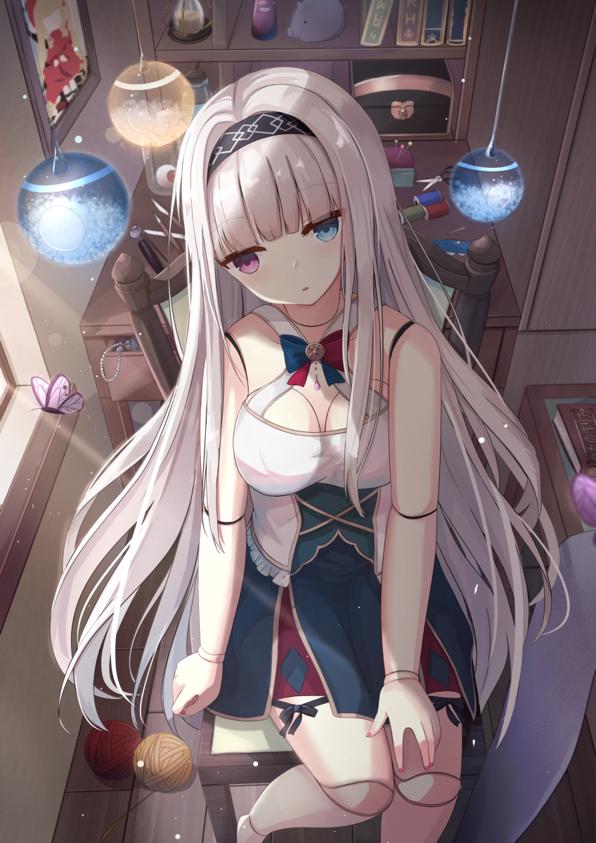 This is a pixiv picture whose title is Doll.