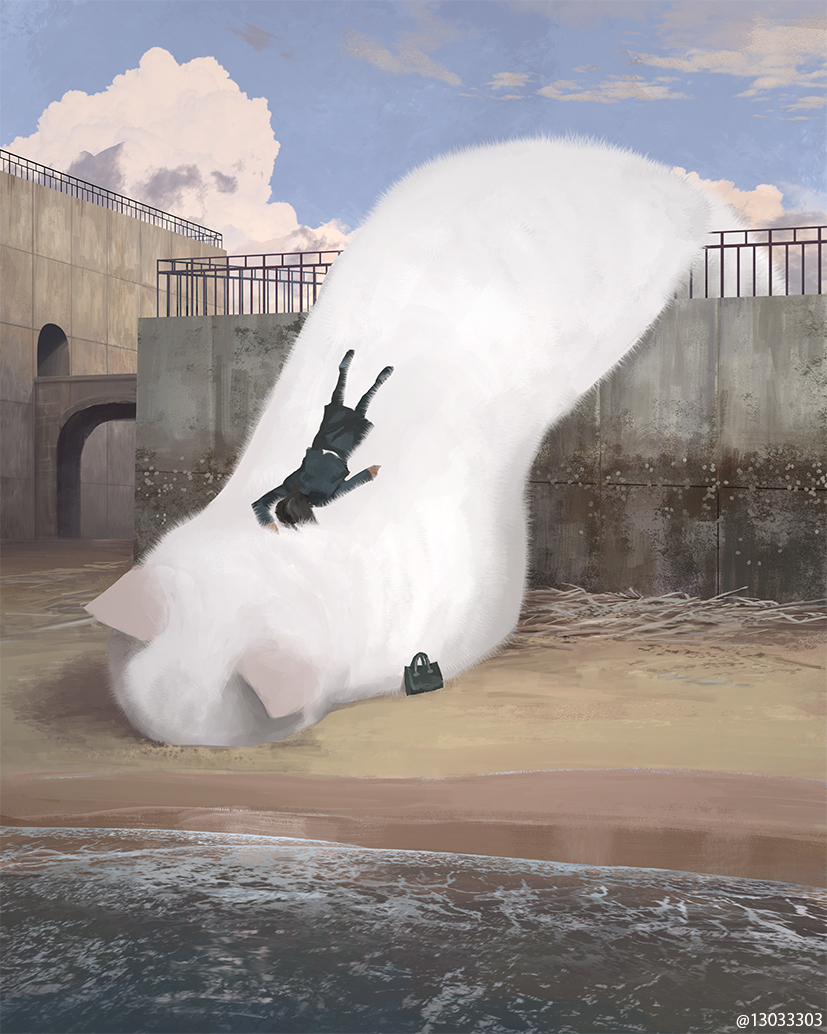 This is a pixiv picture whose title is もはやこれまで.