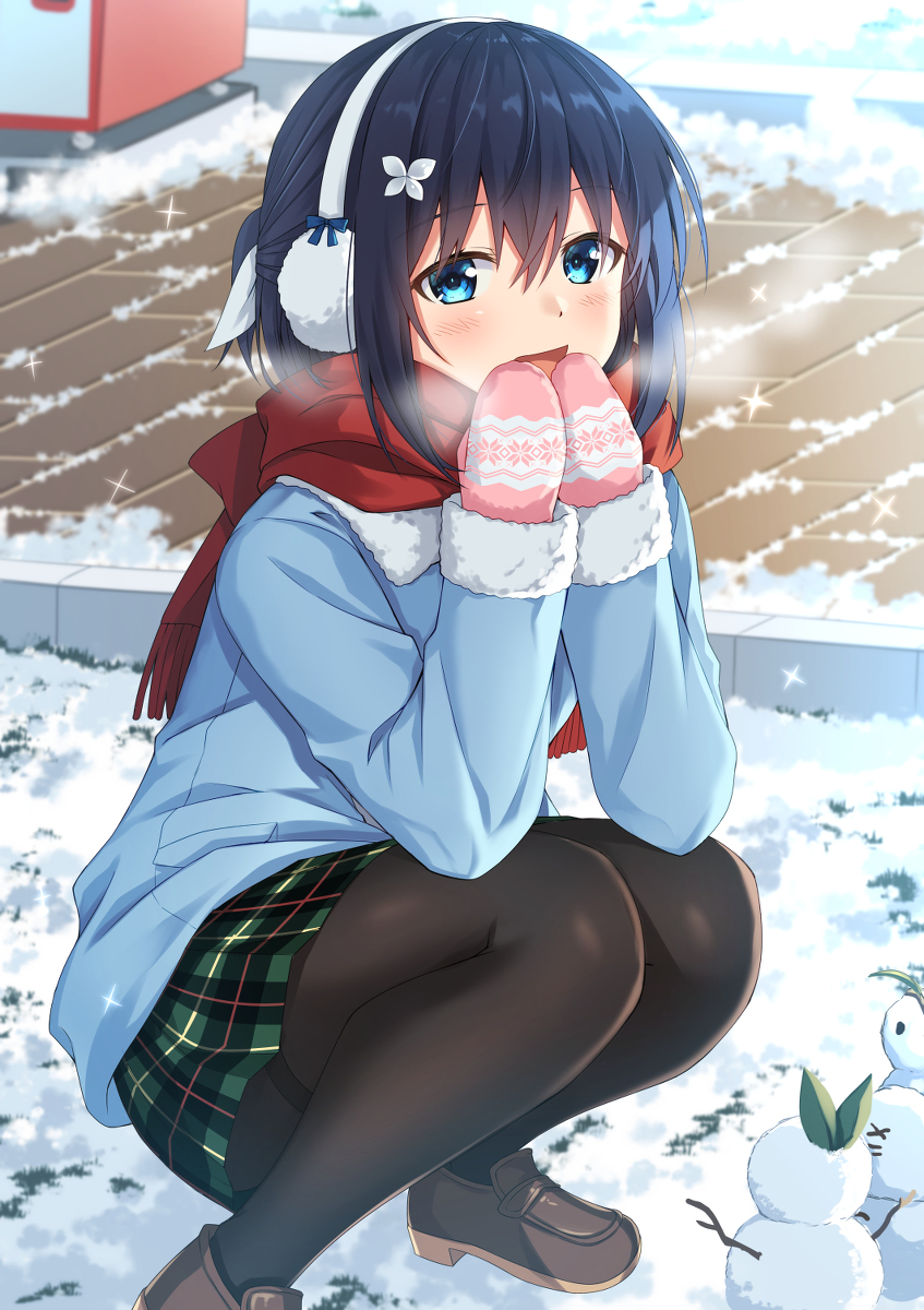 This is a pixiv picture whose title is 「おはようございます」.