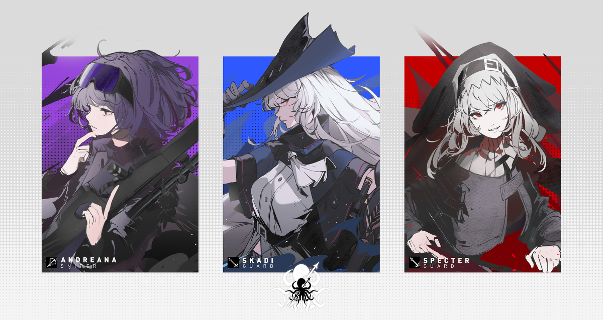 This is a pixiv picture whose title is 深海猎人.
