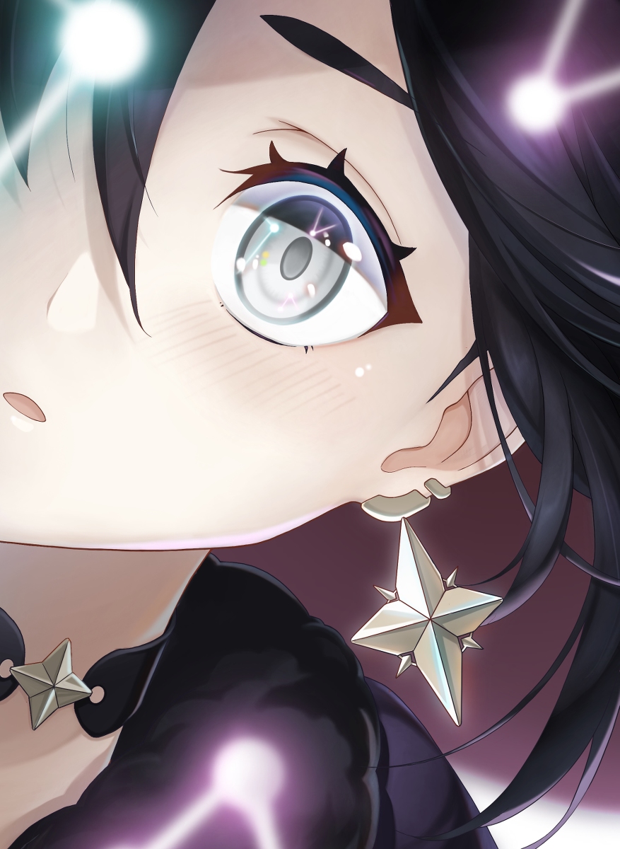 This is a pixiv picture whose title is 你的眼中倒映着星辰.