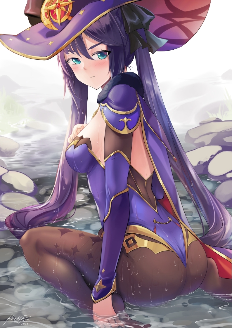 This is a pixiv picture whose title is Mona.
